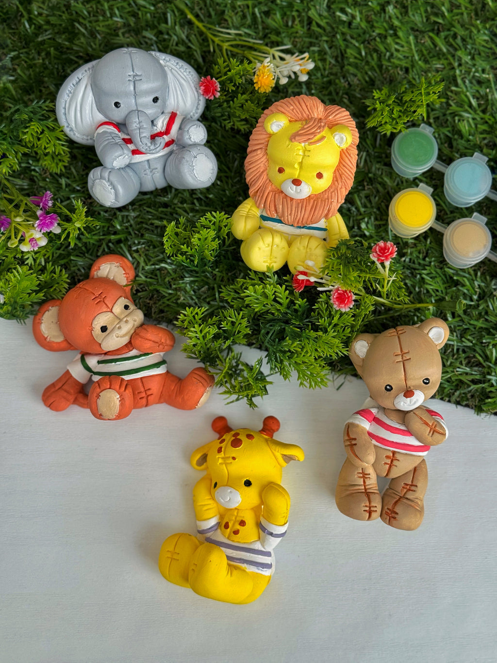 Kreative Malesæt Dyrevenner