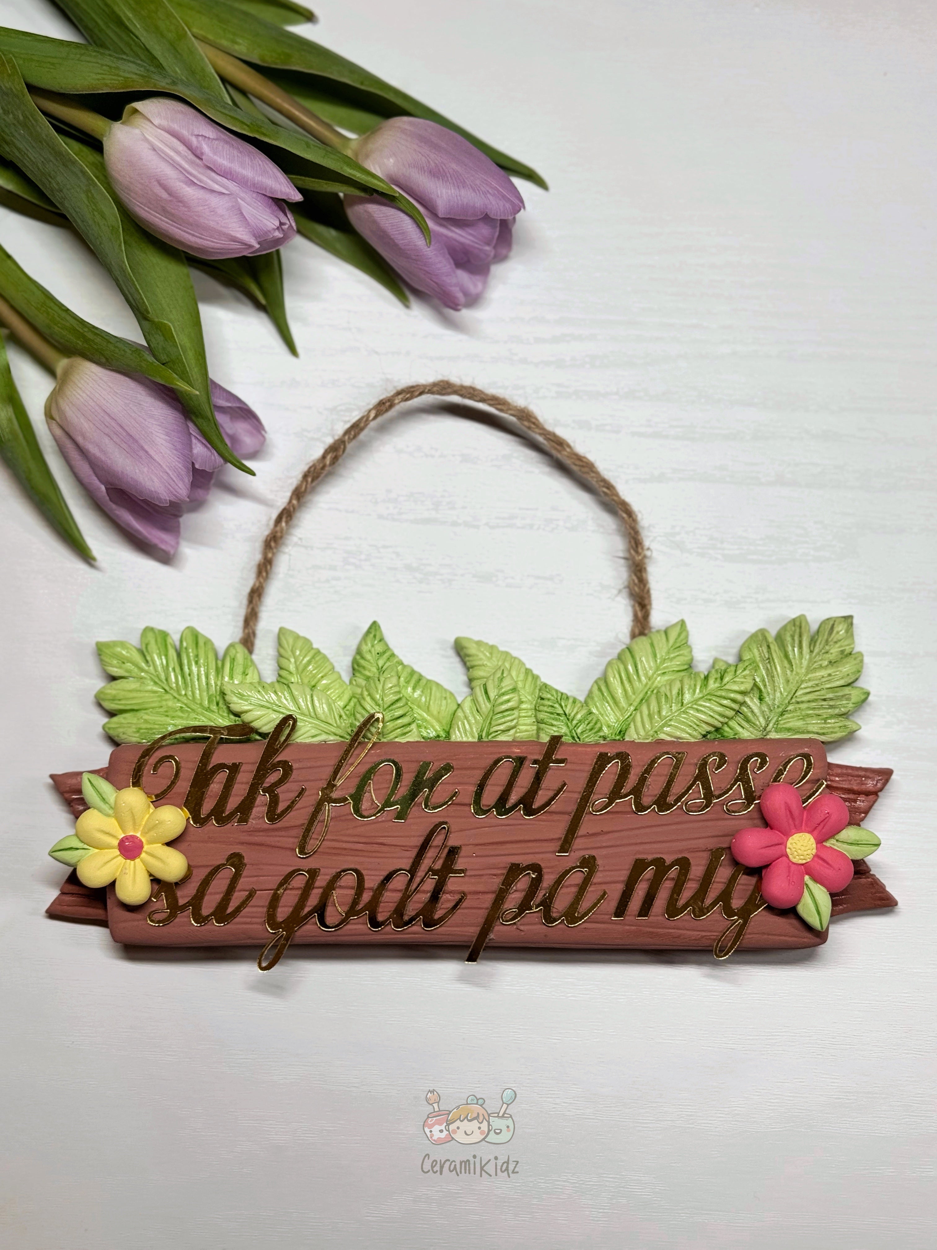 Lærergave – Keramik skilt med tekst